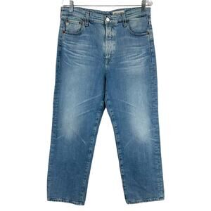 AG Adriano Goldschmied NWT Alexxis Crop High Rise Vintage Fit Jeans Size 32R